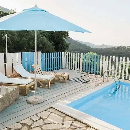 Family With Private Pool In Vafkeri, Lefkada *